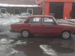 2007 Lada (ВАЗ) 2107, пурпурный, 115000 рублей, вид 5