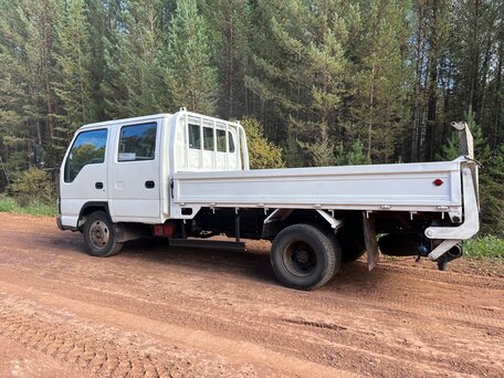 2003 Isuzu Elf (N-series), белый, 1550000 рублей, вид 5