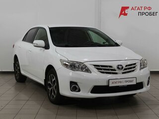 2012 Toyota Corolla X (E140, E150) Рестайлинг, белый, 1150000 рублей, вид 3