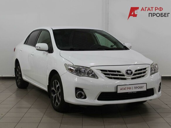 2012 Toyota Corolla X (E140, E150) Рестайлинг, белый, 1150000 рублей - вид 2