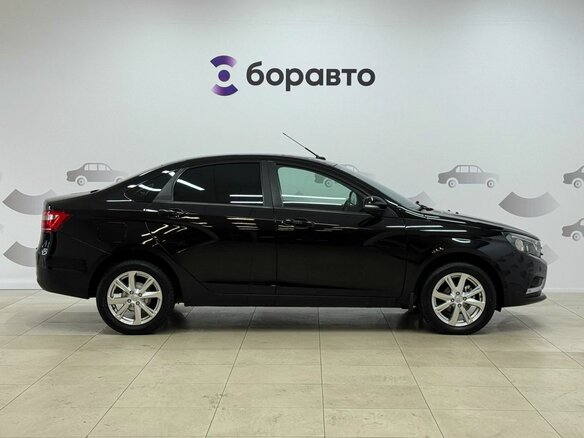 2021 Lada (ВАЗ) Vesta I, чёрный, 1200000 рублей - вид 7