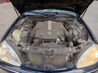 1999 Mercedes-Benz S-Класс 500 Long IV (W220), чёрный, 2600000 рублей, вид 5