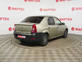 2013 Renault Logan I Рестайлинг, бежевый, 350000 рублей, вид 5