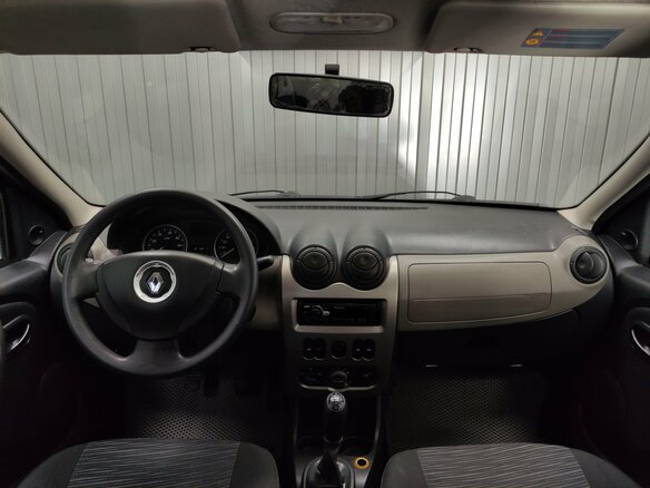 2011 Renault Logan I Рестайлинг, красный, 390000 рублей - вид 7