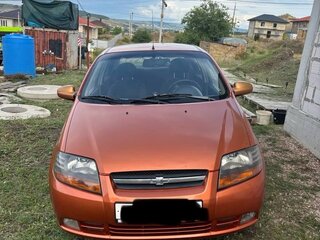 2005 Chevrolet Aveo I, жёлтый, 260000 рублей, вид 2
