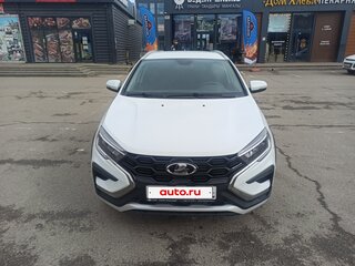 2024 Lada (ВАЗ) Vesta SW Cross I Рестайлинг (NG), белый, 1250000 рублей, вид 1