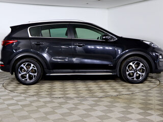 2021 Kia Sportage IV Рестайлинг, чёрный, 2449990 рублей, вид 4