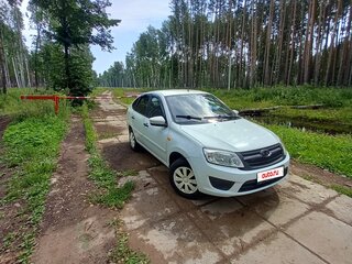 2015 Lada (ВАЗ) Granta I, белый, 185000 рублей, вид 2