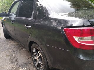 2012 Lada (ВАЗ) Granta I, чёрный, 300000 рублей, вид 3