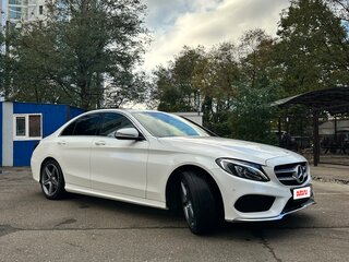 2017 Mercedes-Benz C-Класс 180 9G-TRONIC IV (W205), белый, 2800000 рублей, вид 2