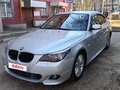 2008 BMW 5 серии 525i V (E60/E61) Рестайлинг, серебристый, 1300000 рублей