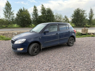2010 Skoda Fabia II Рестайлинг, синий, 220000 рублей, вид 1