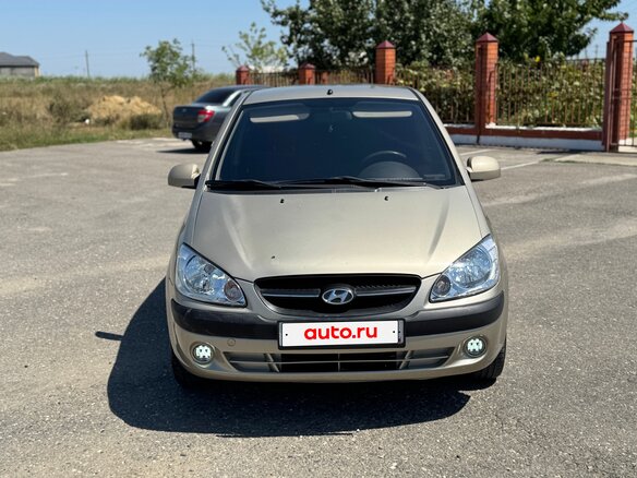 2008 Hyundai Getz I Рестайлинг, бежевый, 600000 рублей - вид 1
