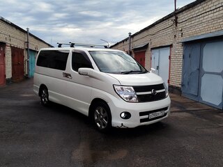 2008 Nissan Elgrand II (E51), белый, 1100000 рублей, вид 2