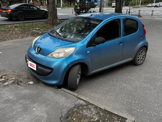 2007 Peugeot 107 I, синий, 169000 рублей, вид 2