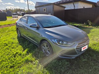 2017 Hyundai Elantra VI (AD), серый, 1290000 рублей, вид 2