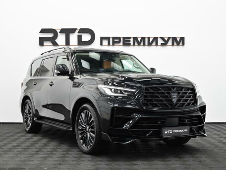2022 Infiniti QX80 I Рестайлинг 3, чёрный, 8490000 рублей, вид 4