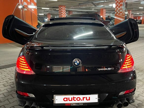 2003 BMW 6 серии 645i II (E63/E64), чёрный, 1400000 рублей - вид 5