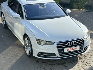 2015 Audi A7 I (4G) Рестайлинг, белый, 3300000 рублей, вид 4