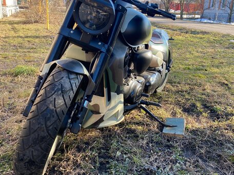 2007 Suzuki Boulevard M109R, зелёный, 1900000 рублей, вид 4