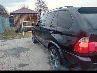 2002 BMW X5 4.6is I (E53), чёрный, 900000 рублей, вид 5