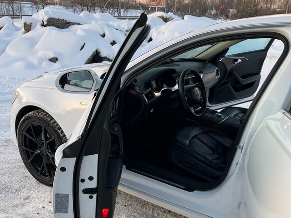 2011 Audi A6 IV (C7), белый, 1425000 рублей - вид 13