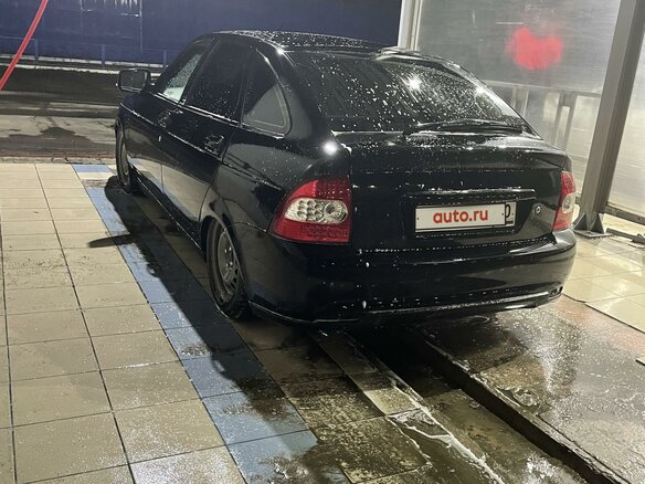 2012 Lada (ВАЗ) Priora I, чёрный, 420000 рублей - вид 10