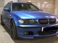 2004 BMW 3 серии 330d IV (E46) Рестайлинг, голубой - вид 4