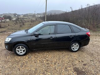 2016 Lada (ВАЗ) Granta I, чёрный, 560000 рублей, вид 4