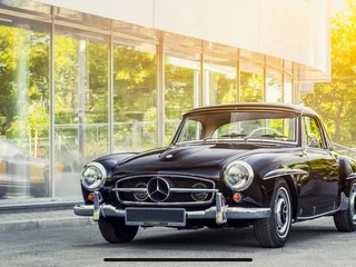 1960 Mercedes-Benz 190 SL R121, чёрный, 19900000 рублей, вид 4