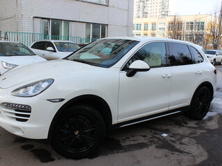 2011 Porsche Cayenne II (958), белый, 1450000 рублей, вид 1