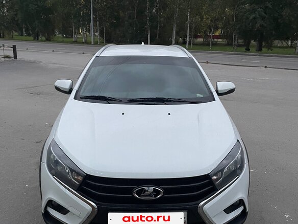 2019 Lada (ВАЗ) Vesta SW I, белый, 1100000 рублей - вид 1