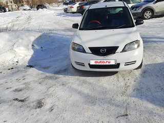 2003 Mazda Demio II (DY), белый, 365000 рублей, вид 2