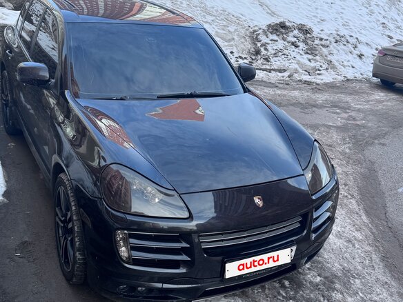 2008 Porsche Cayenne S I Рестайлинг (957), чёрный, 1550000 рублей - вид 3