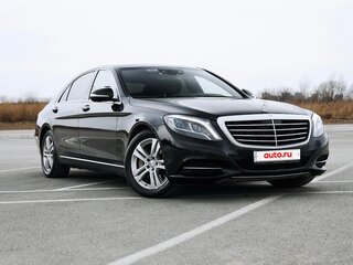 2016 Mercedes-Benz S-Класс 400 Long VI (W222, C217), чёрный, 3100000 рублей, вид 4