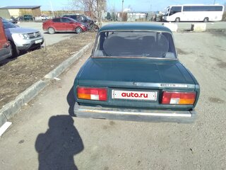 2007 Lada (ВАЗ) 2105, зелёный, 125000 рублей, вид 3