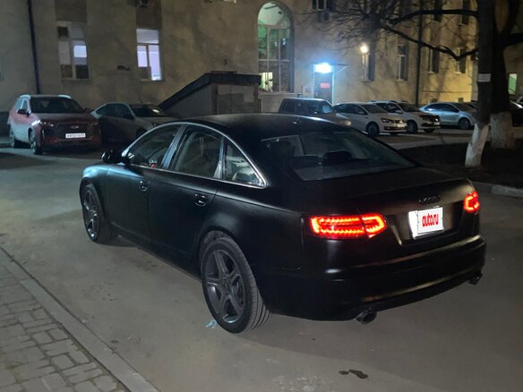 2009 Audi A6 III (C6) Рестайлинг, чёрный, 1000000 рублей - вид 3