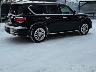 2016 Infiniti QX80 I Рестайлинг, чёрный, 3600000 рублей, вид 4