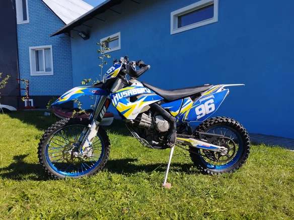 2013 Husaberg FE 450, синий, 500000 рублей - вид 1