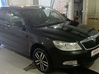 2012 Skoda Octavia II (A5) Рестайлинг, чёрный, 1200000 рублей, вид 5