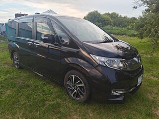 2015 Honda Stepwgn Spada V, чёрный, 1780000 рублей, вид 3