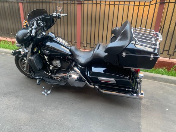 2008 Harley-Davidson Electra Glide, чёрный, 955000 рублей - вид 8