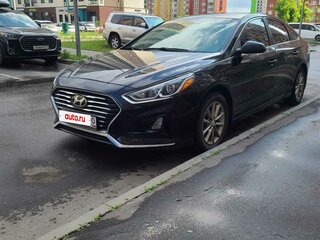 2017 Hyundai Sonata VII (LF) Рестайлинг, чёрный, 1621000 рублей, вид 1
