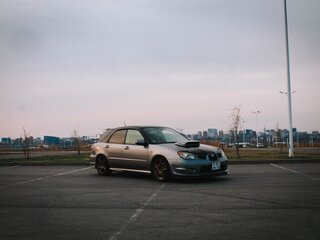 2007 Subaru Impreza WRX II Рестайлинг 2, серый, 669000 рублей, вид 3