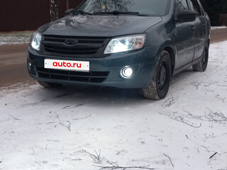 2015 Lada (ВАЗ) Granta I, серый, 350000 рублей, вид 1