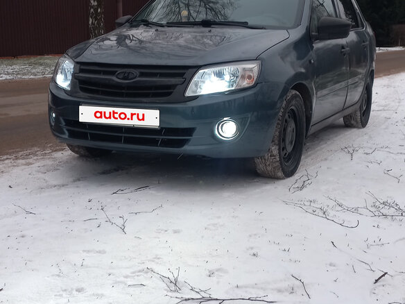 2015 Lada (ВАЗ) Granta I, серый, 350000 рублей