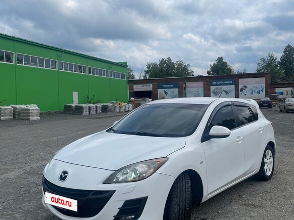 2011 Mazda 3 II (BL) Рестайлинг, белый, 1000000 рублей