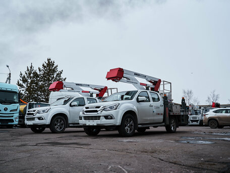 2026 Isuzu Автовышки, белый, 6691025 рублей, вид 1