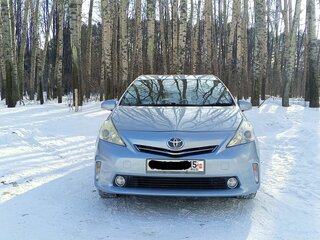 2012 Toyota Prius Alpha I (ZVW40/41), голубой, 1420000 рублей, вид 1