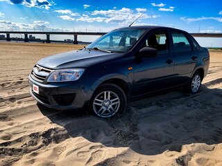 2015 Lada (ВАЗ) Granta I, серый, 500000 рублей, вид 1